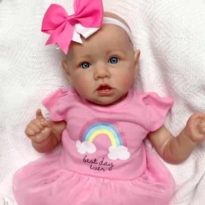 22 inch 55 cm Little Bald Holland lifelike reborn doll