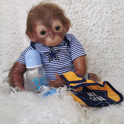 Monkey Reborn 20 inch Cloth Dolls