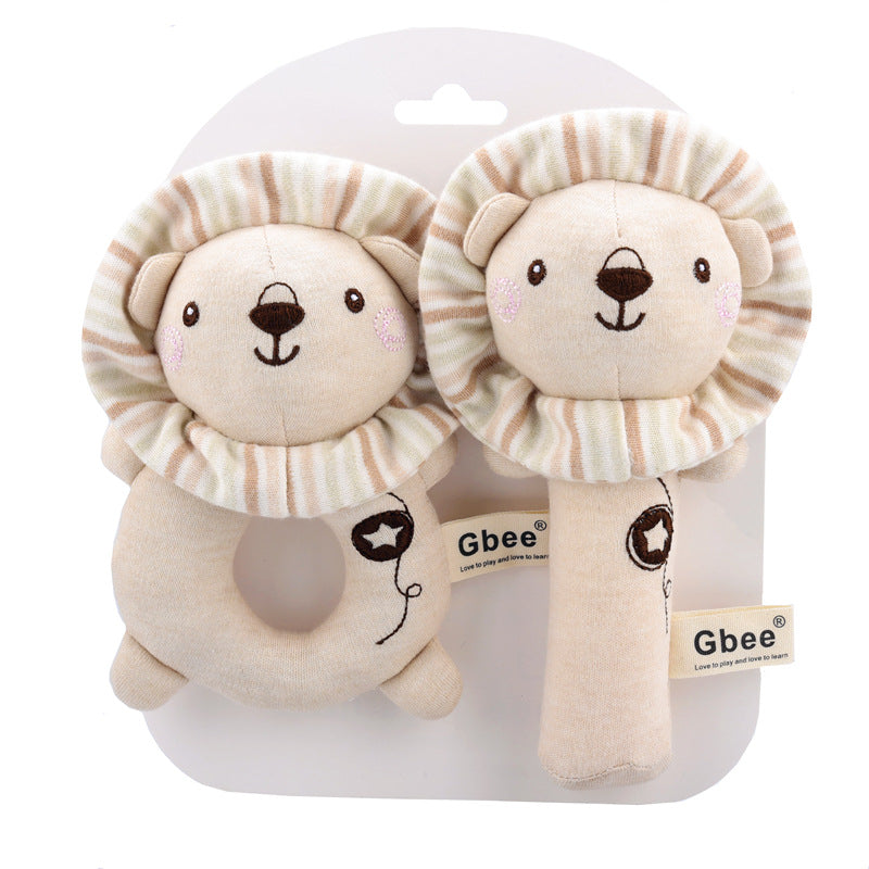 Soothing baby rocking toys made of organic cotton