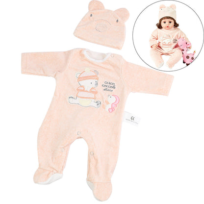 Clothes set for 17-19 inch reborn dolls