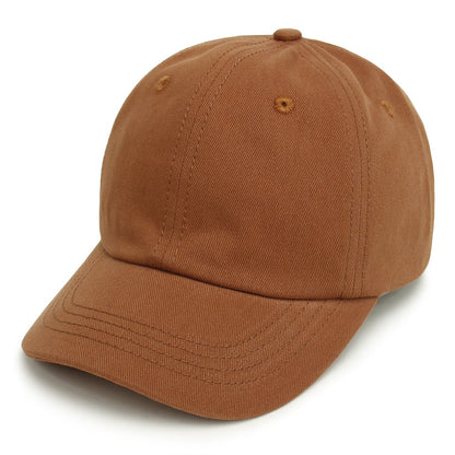 Solid color casual all-match children's cap