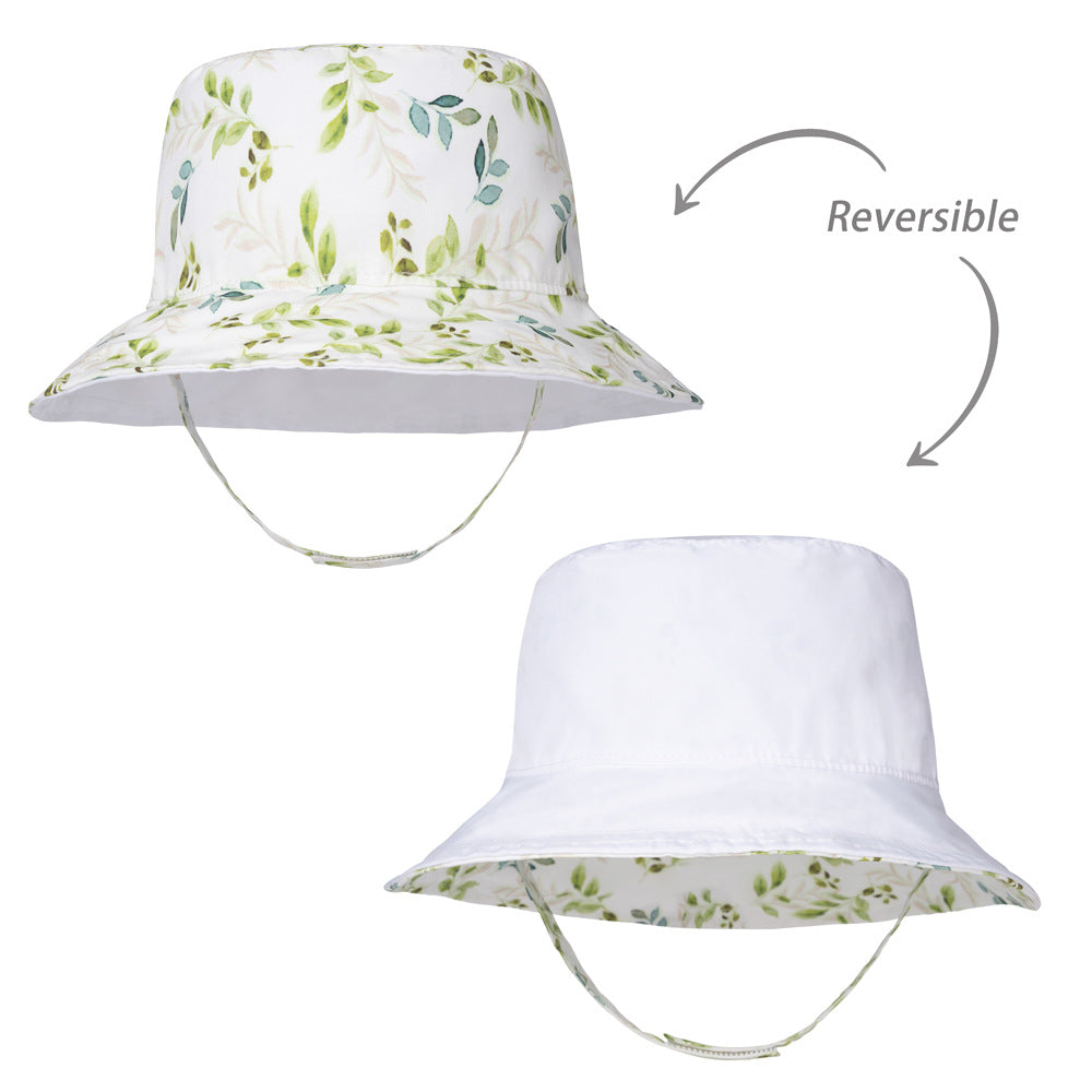 Multicolor Double Sided Sun Protection Kids Bucket Hat