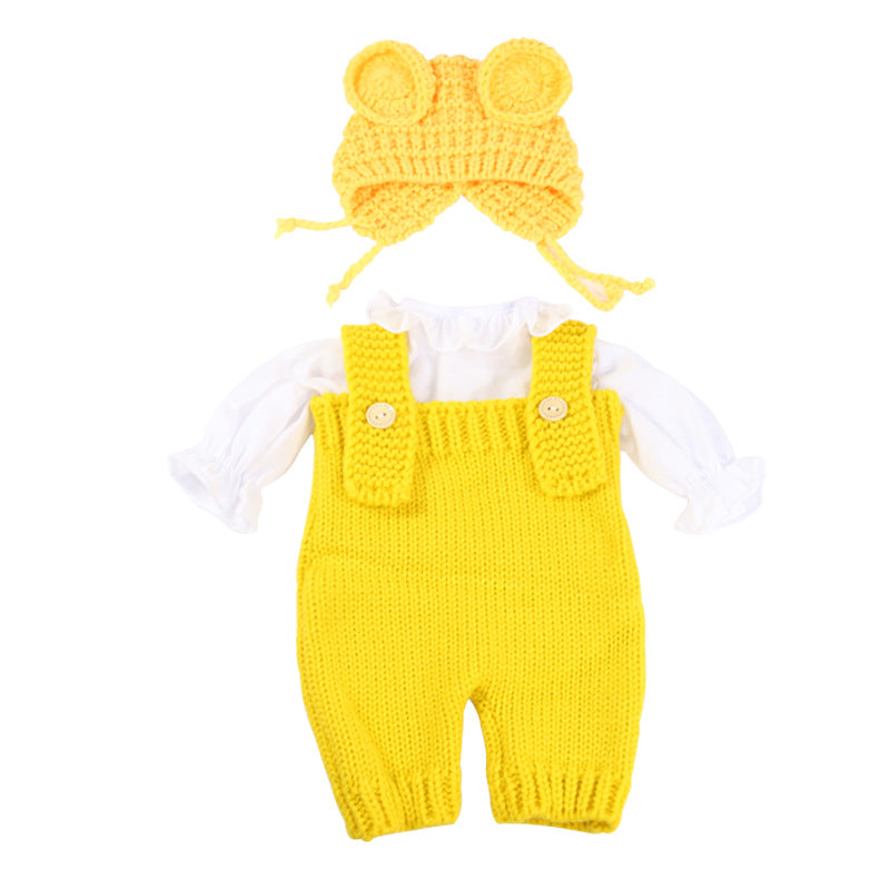 3 Piece Knitted Reborn Doll Clothes for 22-24 inch Reborn Dolls