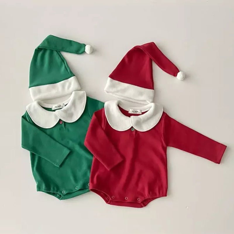 Christmas Autumn Jumpsuit for 27-28 inch dolls