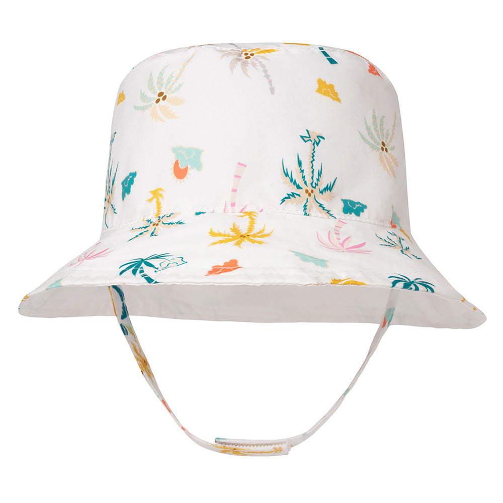 Multicolor Double Sided Sun Protection Kids Bucket Hat