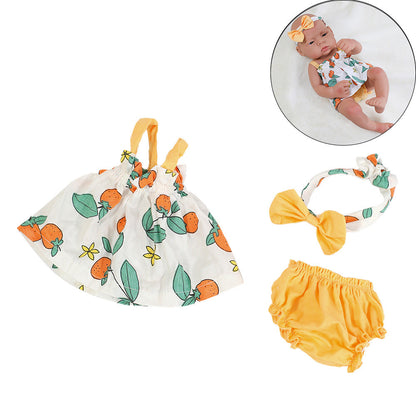 16-17 inch Reborn Dress 3 piece set