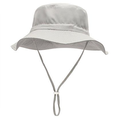 New children's bucket hat with breathable sun protection