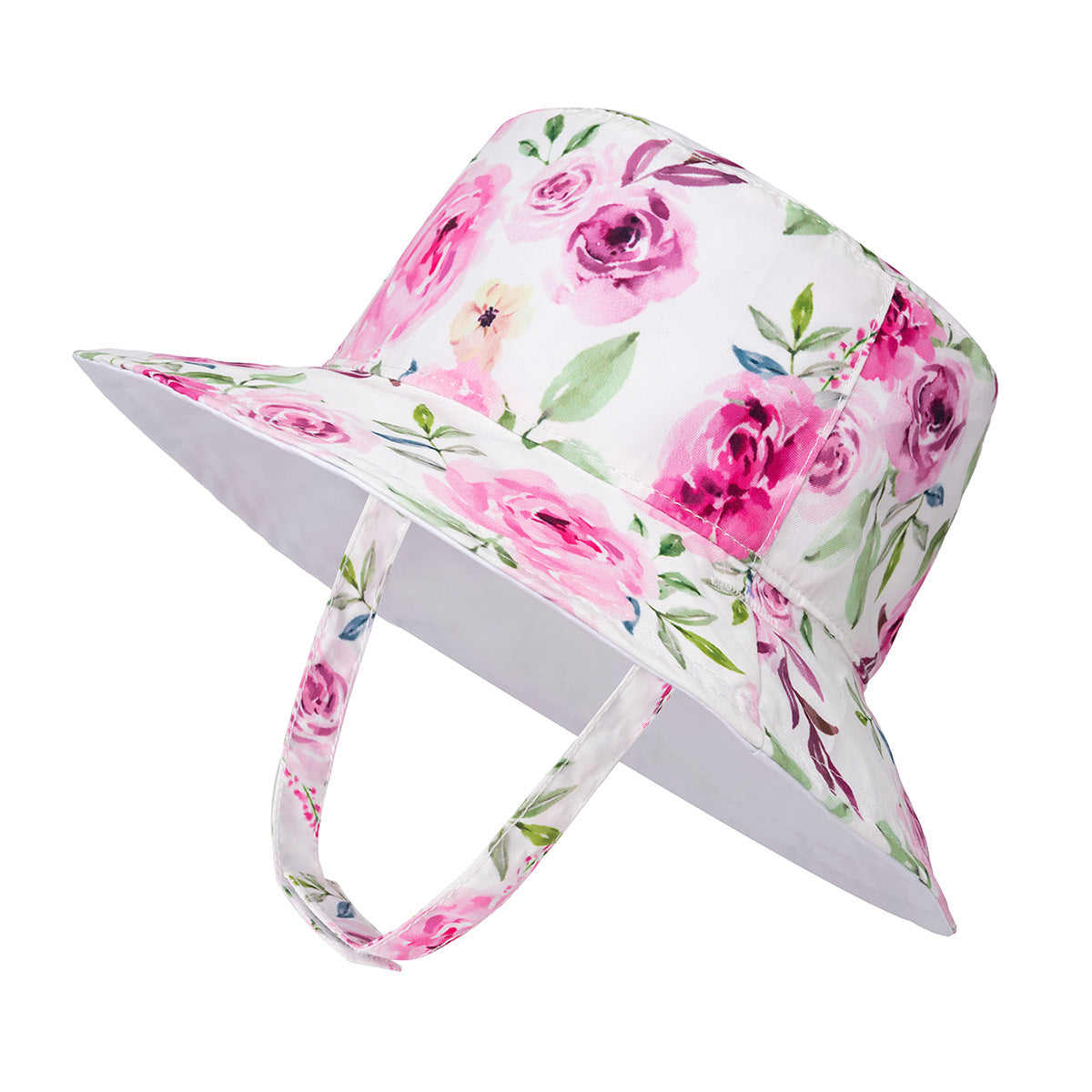 Multicolor Double Sided Sun Protection Kids Bucket Hat