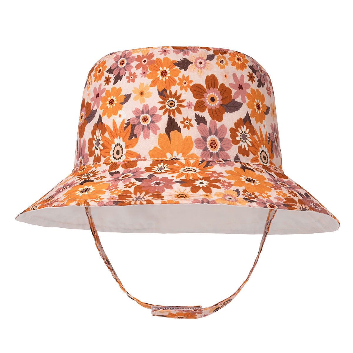 Multicolor Double Sided Sun Protection Kids Bucket Hat