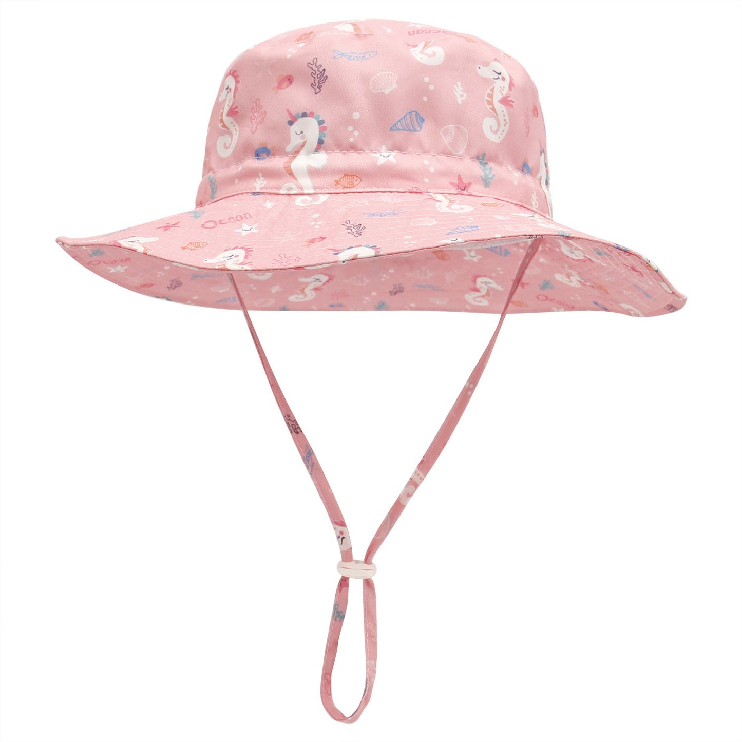 New children's bucket hat with breathable sun protection