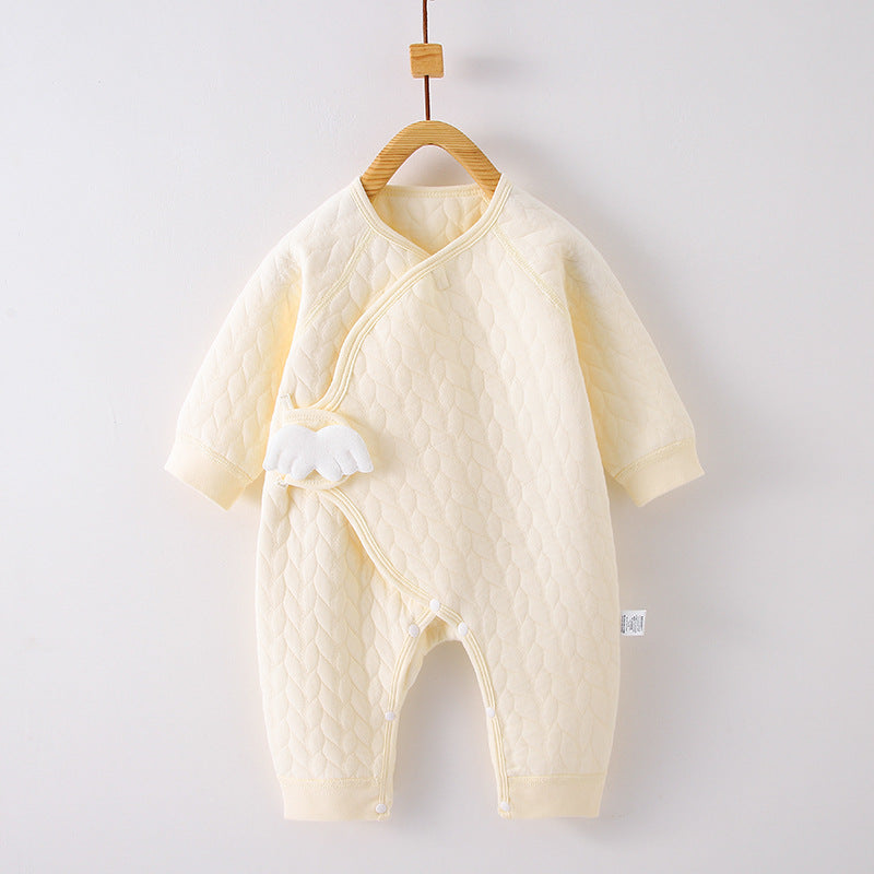 Angel Wings Long Sleeve Warm Romper for 20-27 inch Reborn Dolls