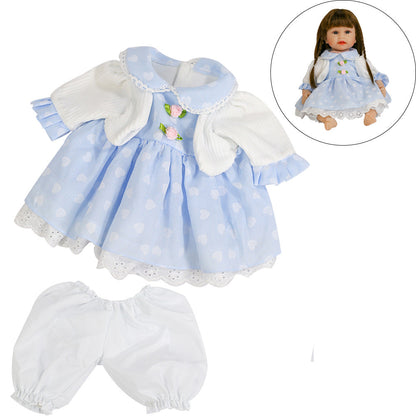 Clothes set for 17-19 inch reborn dolls