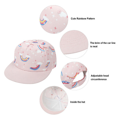 trendy hip hop kids baseball cap