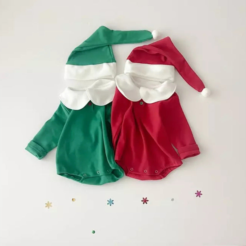 Christmas Autumn Jumpsuit for 27-28 inch dolls