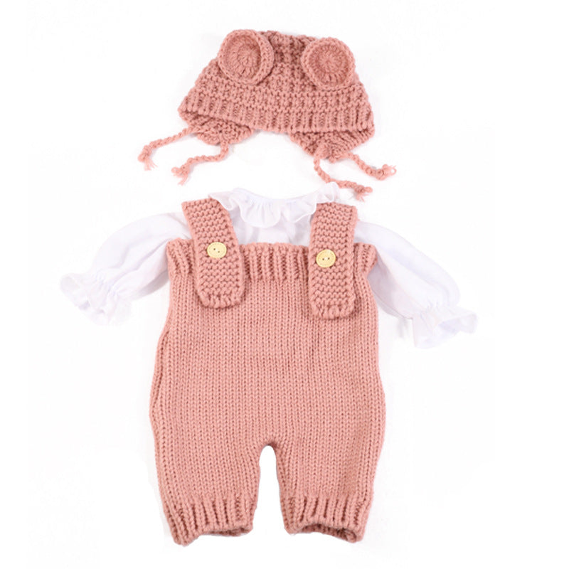 3 Piece Knitted Reborn Doll Clothes for 22-24 inch Reborn Dolls