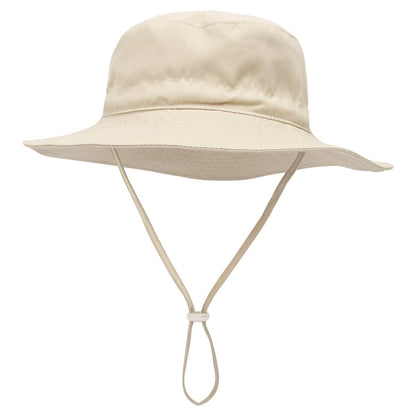 New children's bucket hat with breathable sun protection