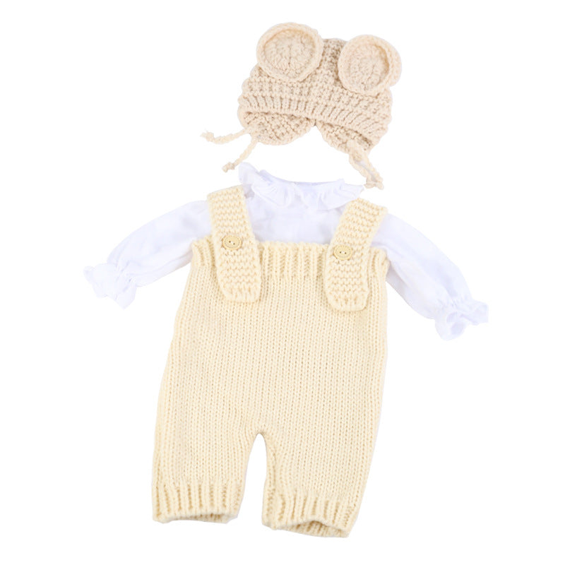 3 Piece Knitted Reborn Doll Clothes for 22-24 inch Reborn Dolls