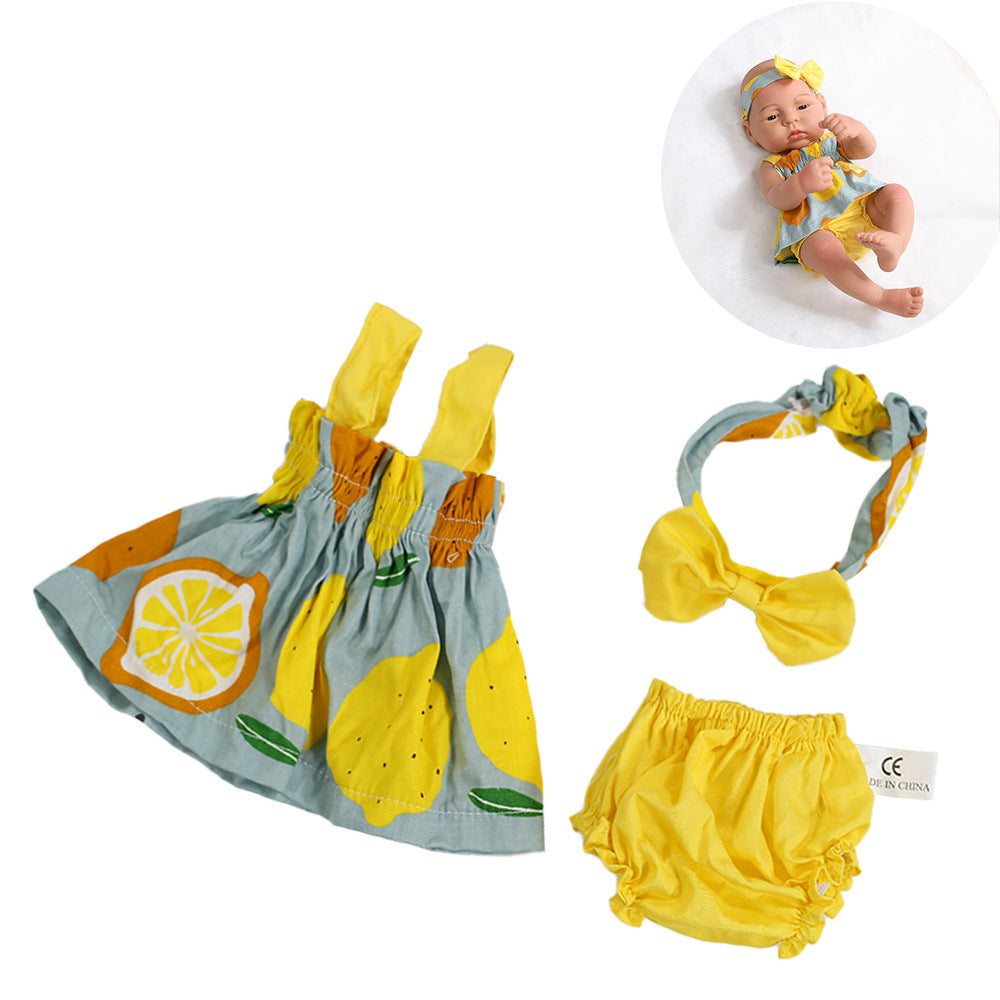 16-17 inch Reborn Dress 3 piece set