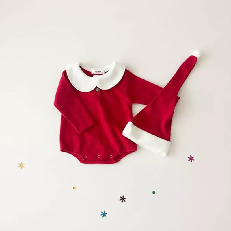 Christmas Autumn Jumpsuit for 27-28 inch dolls