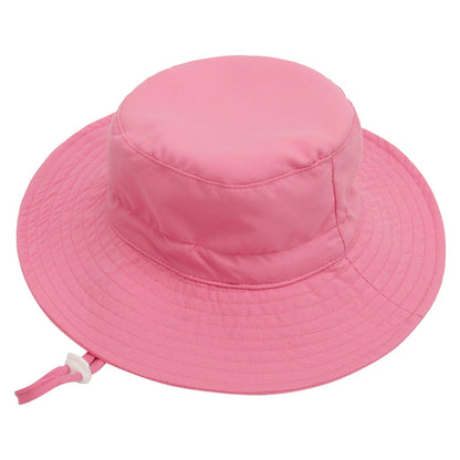 New children's bucket hat with breathable sun protection