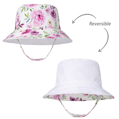 Multicolor Double Sided Sun Protection Kids Bucket Hat