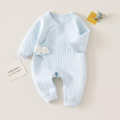 Angel Wings Long Sleeve Warm Romper for 20-27 inch Reborn Dolls