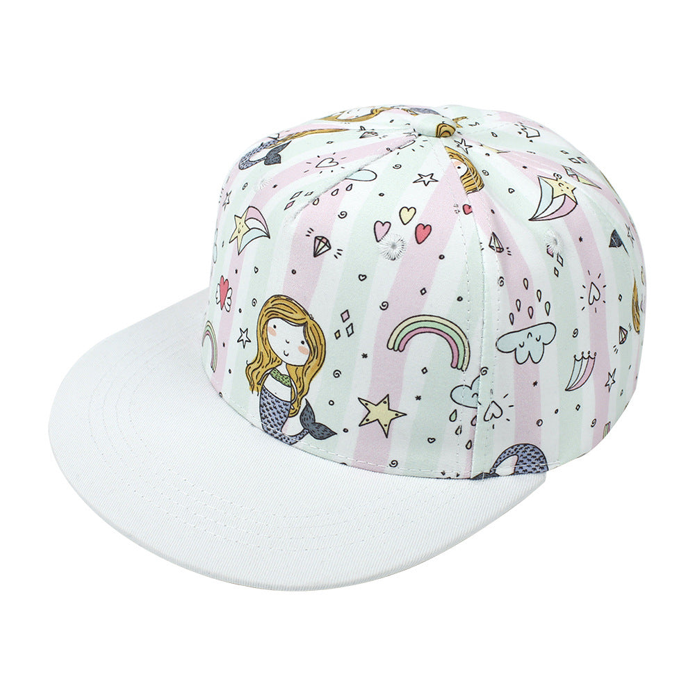 trendy hip hop kids baseball cap