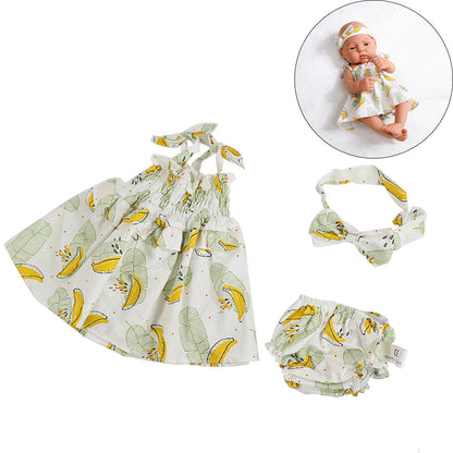 16-17 inch Reborn Dress 3 piece set