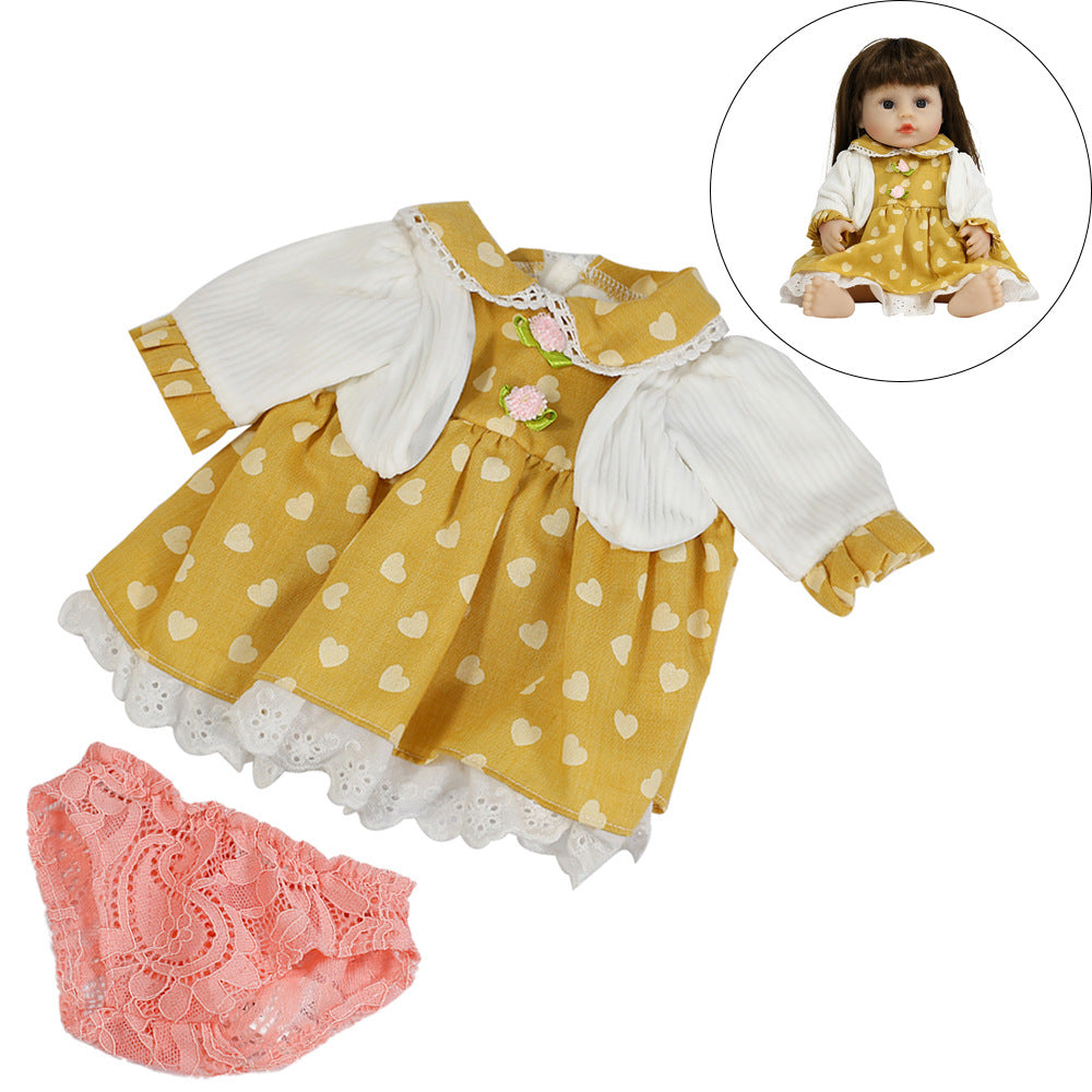 Clothes set for 17-19 inch reborn dolls