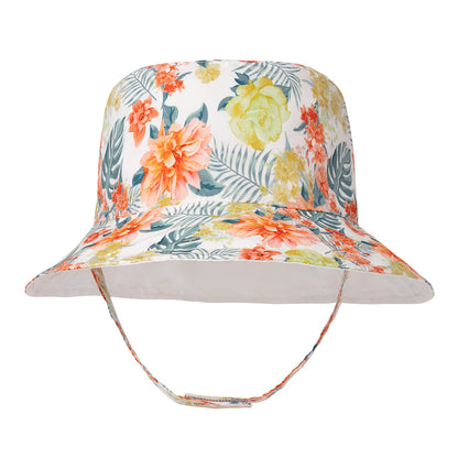 Multicolor Double Sided Sun Protection Kids Bucket Hat