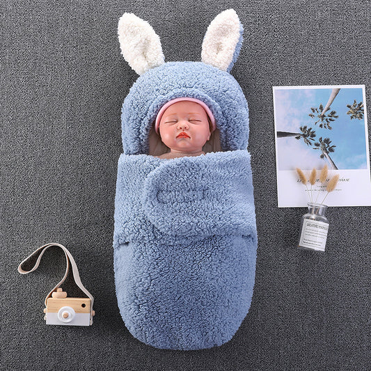 Baby Plush Sleeping Bag Big Ears for 16-24 inch Reborn Dolls