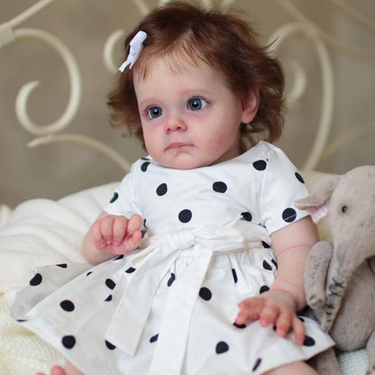 23 Inch Sweet Hilda Open Eyes Reborn Doll Girls