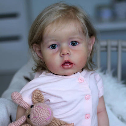 20 Inch Sweet Diana Short Hair Open Eyes Reborn Doll Girls