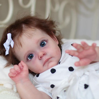 23 Inch Sweet Hilda Open Eyes Reborn Doll Girls