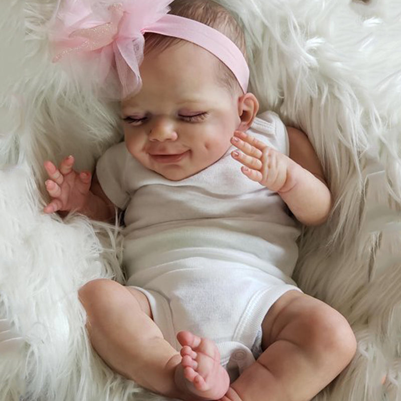 20 Inch Realistic Silicone Reborn Doll Iris