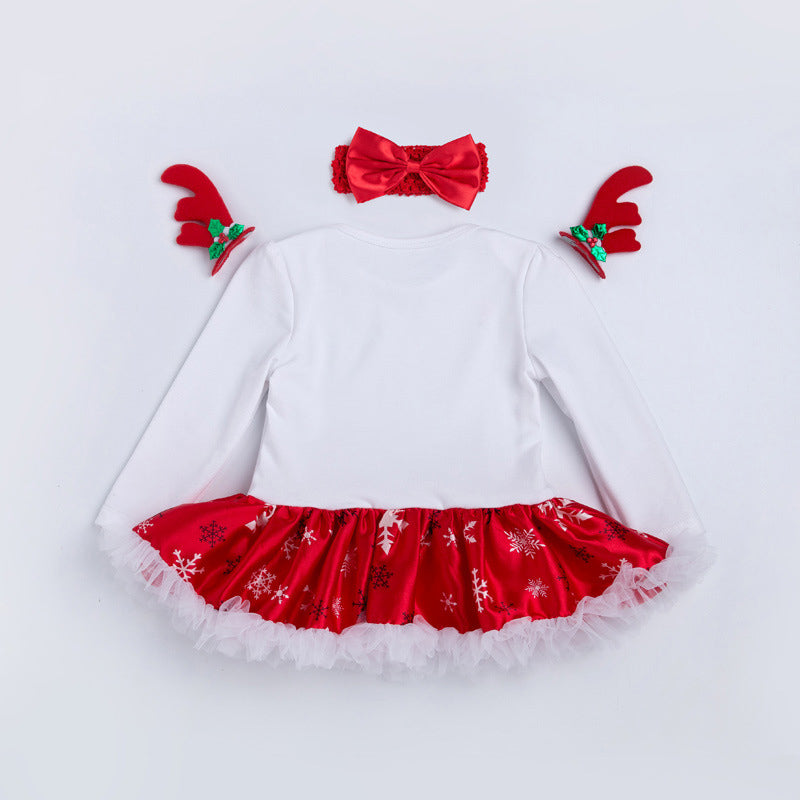 4 Piece Christmas Outfit for 21-23 Inch Reborn Dolls