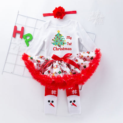 4 Piece Christmas Outfit for 21-23 Inch Reborn Dolls