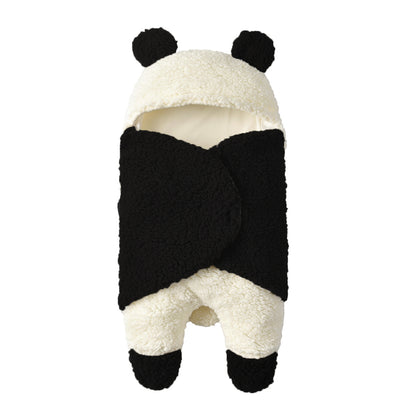 Cartoon Panda Sleeping Bag for Reborn Dolls from 16 to 24 inches