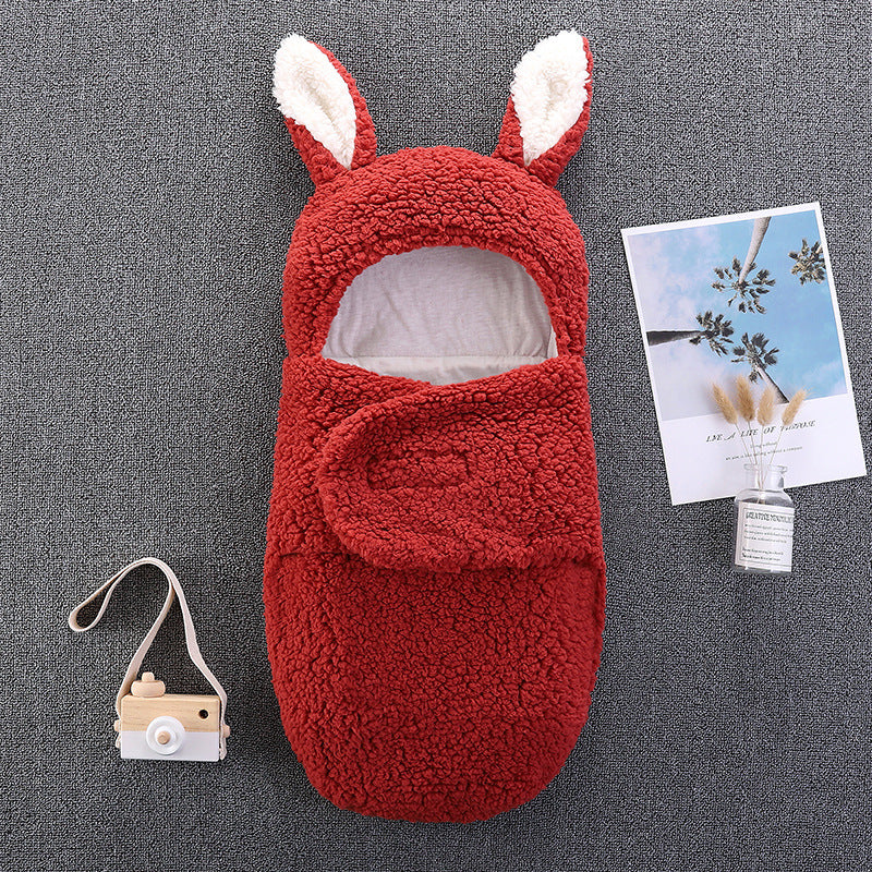 Baby Plush Sleeping Bag Big Ears for 16-24 inch Reborn Dolls