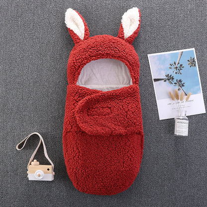 Baby Plush Sleeping Bag Big Ears for 16-24 inch Reborn Dolls