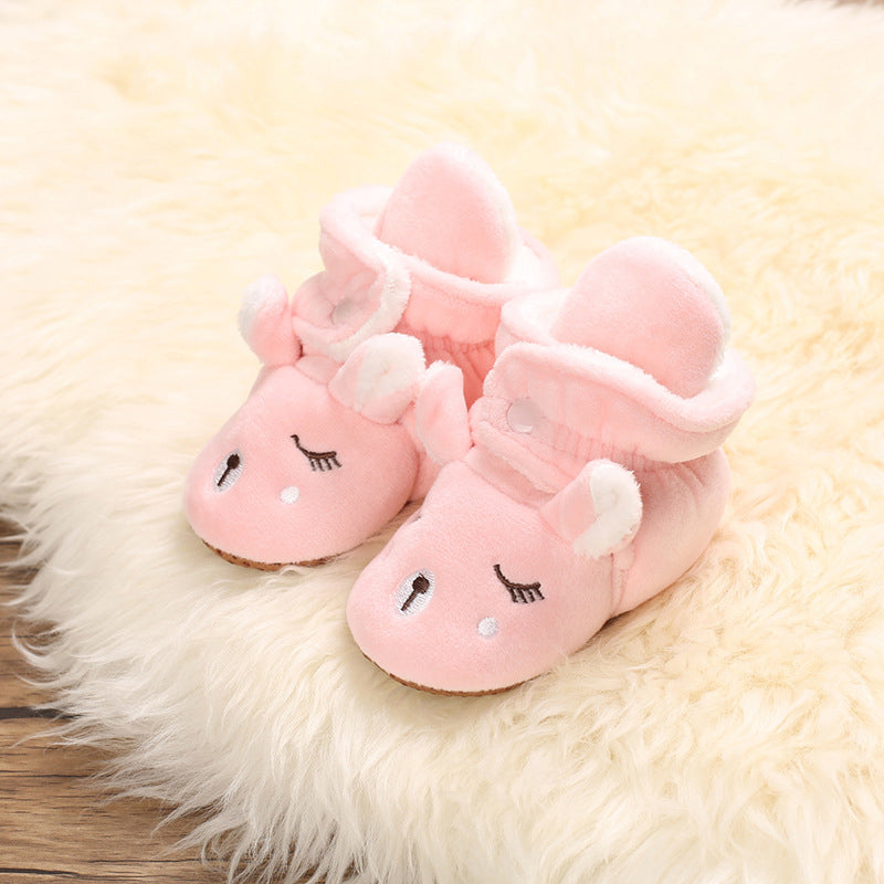 Scarpe di peluche Elk per bambole Reborn da 20-24 pollici