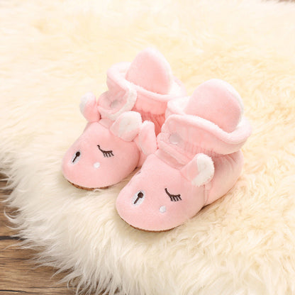 Elk Plush Shoes for 20-24 inch Reborn Dolls