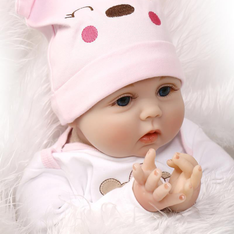 22 inch 55cm Cloth Body reborn doll