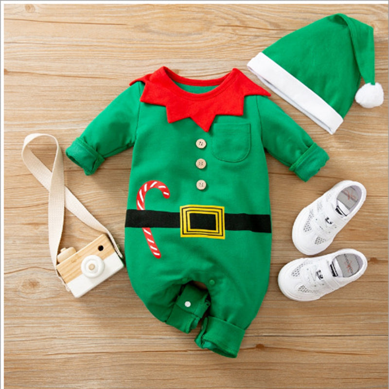 Christmas Bodysuit for 22-23 inch Reborn Dolls