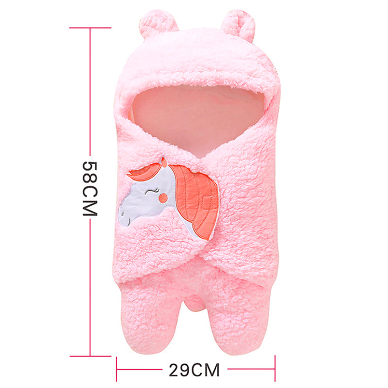 Cute Cartoon Baby Sleeping Bag for 16-24 inch Reborn Dolls