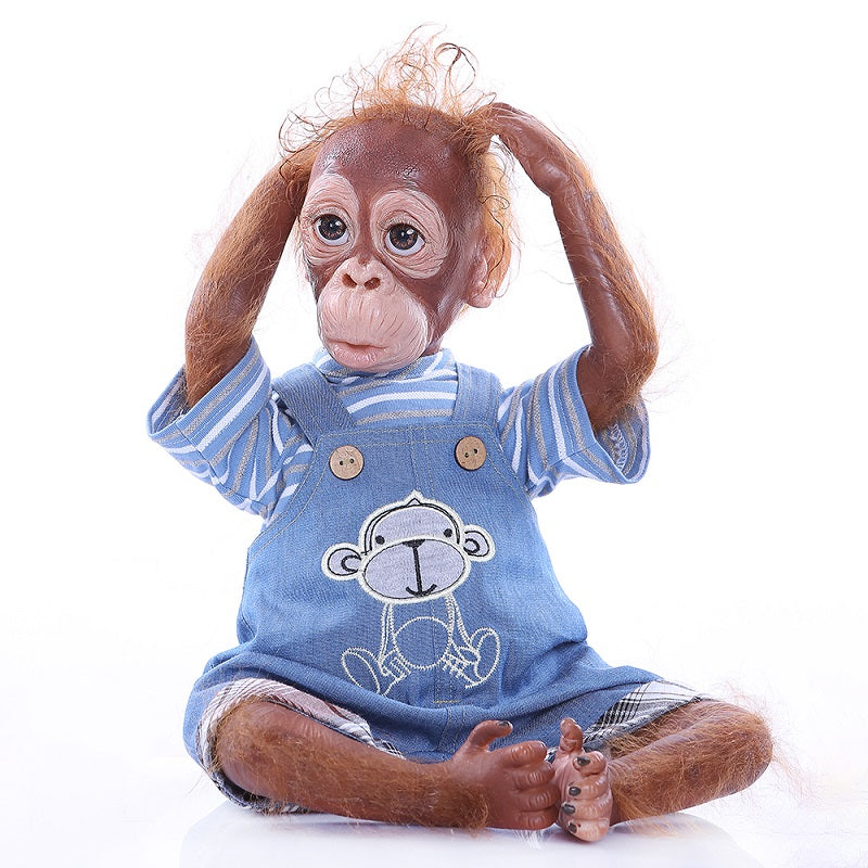 21 inch 52 cm Monkey Reborn Baby Doll