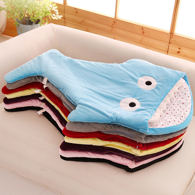 Hug Shark Sleeping Bag for 16-24 inch Reborn Dolls