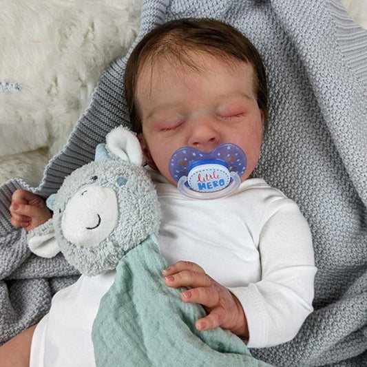 18 inch cute Milo Sleeping Reborn Baby Boy