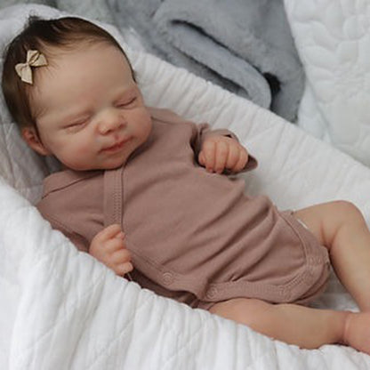 19 inch Jessie Close Eyes Lifelike Reborn Doll