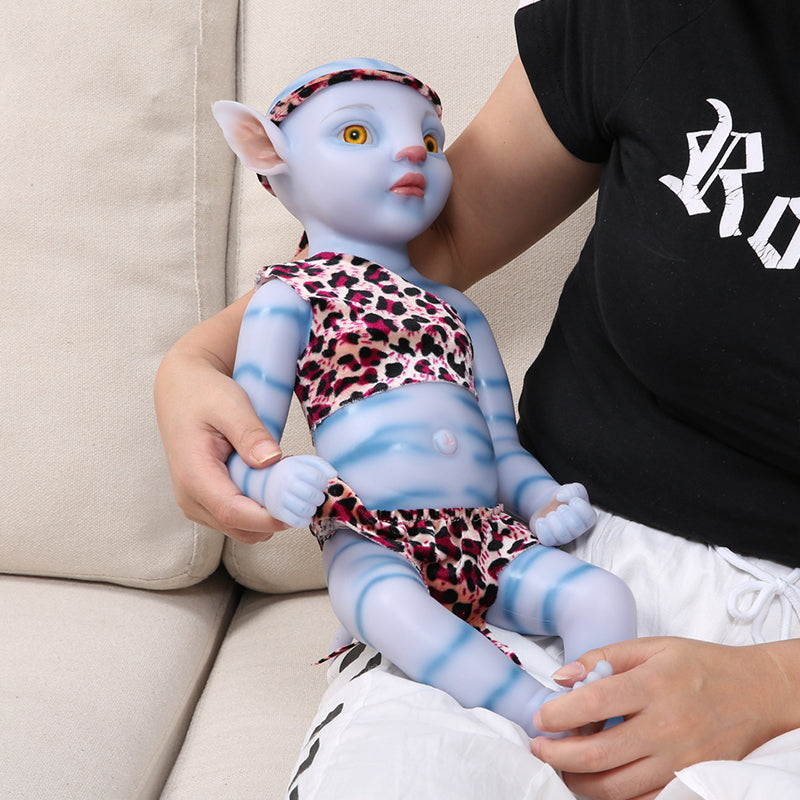 22 inch Reborn Dolls Avatar Girls Open eyes